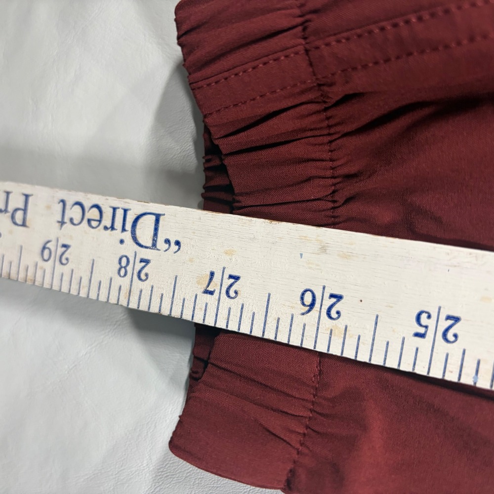 All in Motion Active Light Mid-Rise Jogger Maroon Red Large UPF 50+ New With Tag - Picture 14 of 15